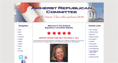 Desktop Screenshot of amherstrepublicans.org
